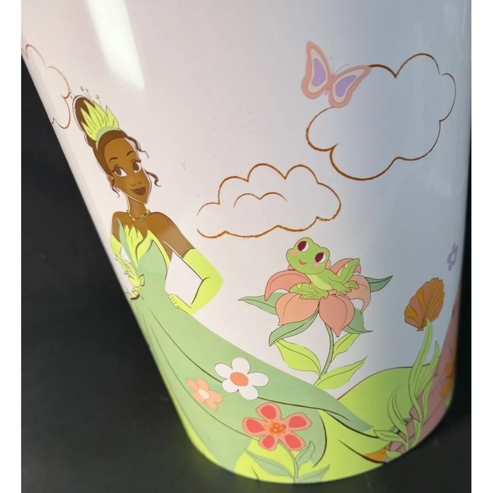 Disney Princess' Solid Plastic Waste Trashcan The Big One Kids New With Tags